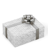 Eid Cadeaupapier - Marmer-Zilver